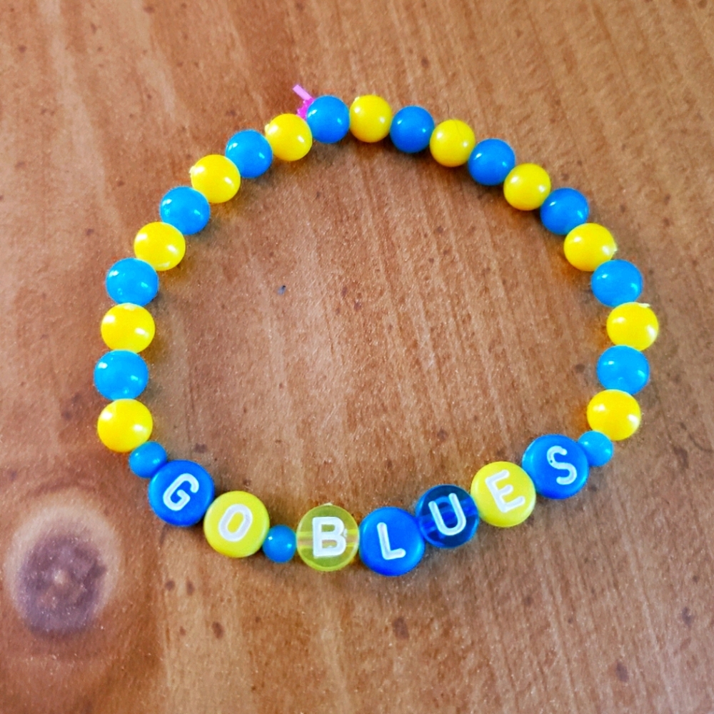 Go St. Louis Blues bracelet